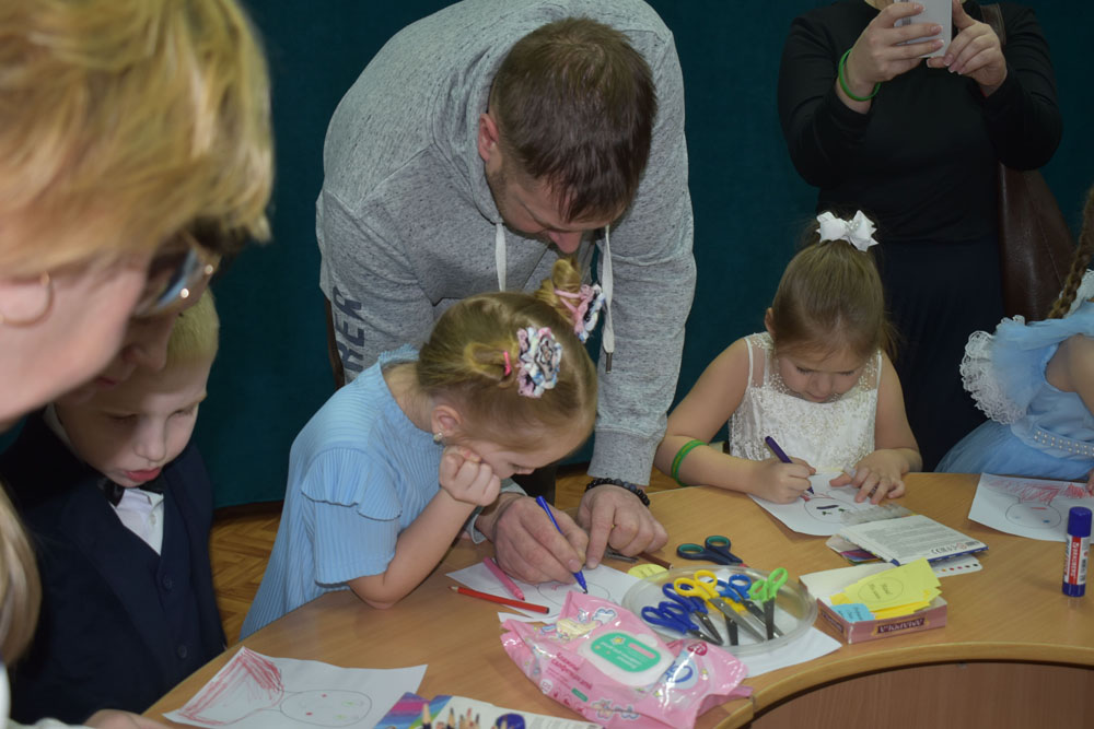 A children reading competition was held at Pervotsvet 2025 2