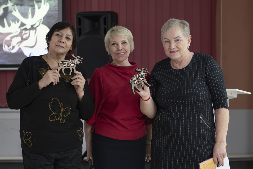 The project Moose Through Time and the Taiga was presented at the Central City Library 2026 3