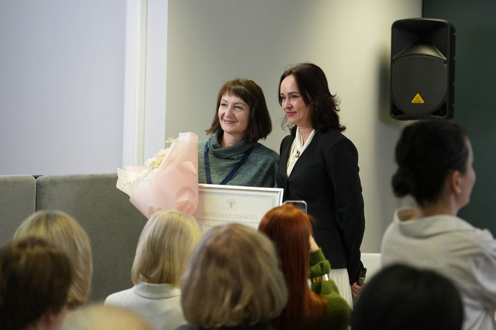 Library system director honored with federal award 2025 8