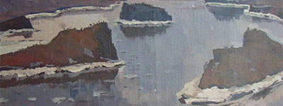 Local history project Moose history under water 2025