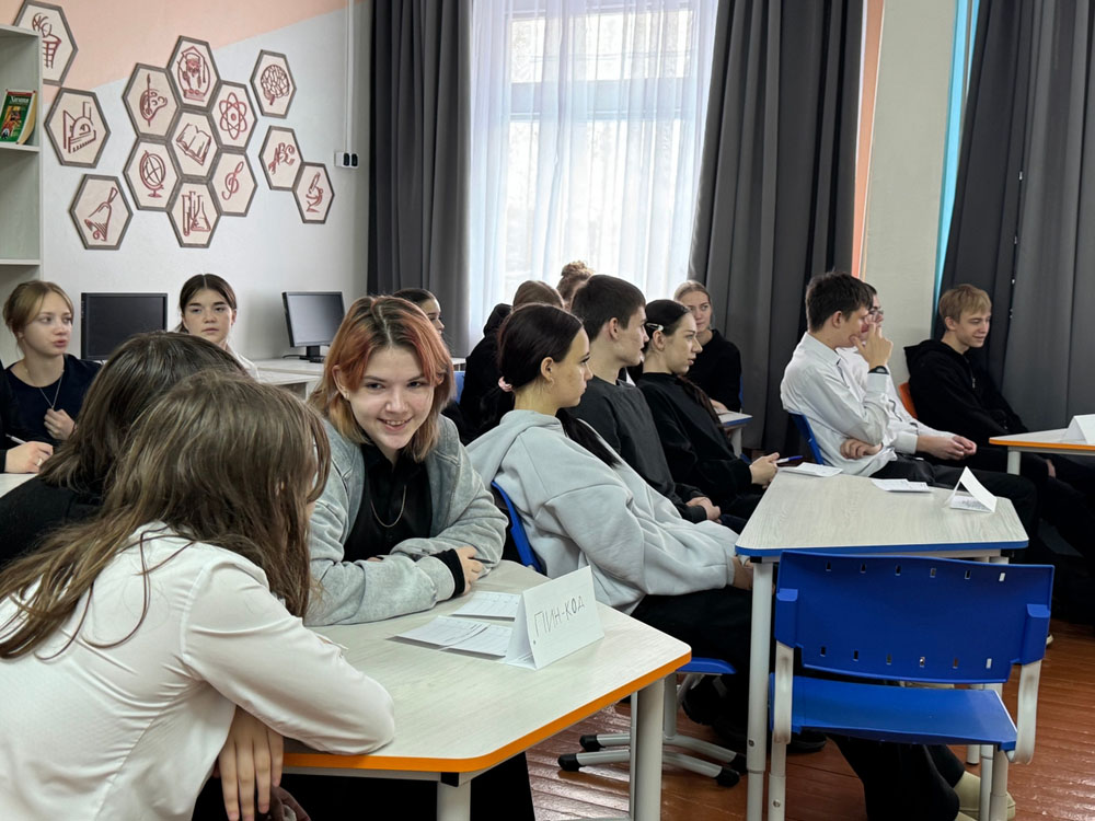 The literary evening My Ust Ilim My Taiga Region brought together high school students at Dobrodar 2025 1